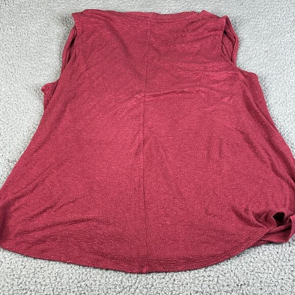 Anthropologie Akemi + Kin Tank Top Womens Medium Sleeveless Drape Neck Rayon - Picture 3 of 11